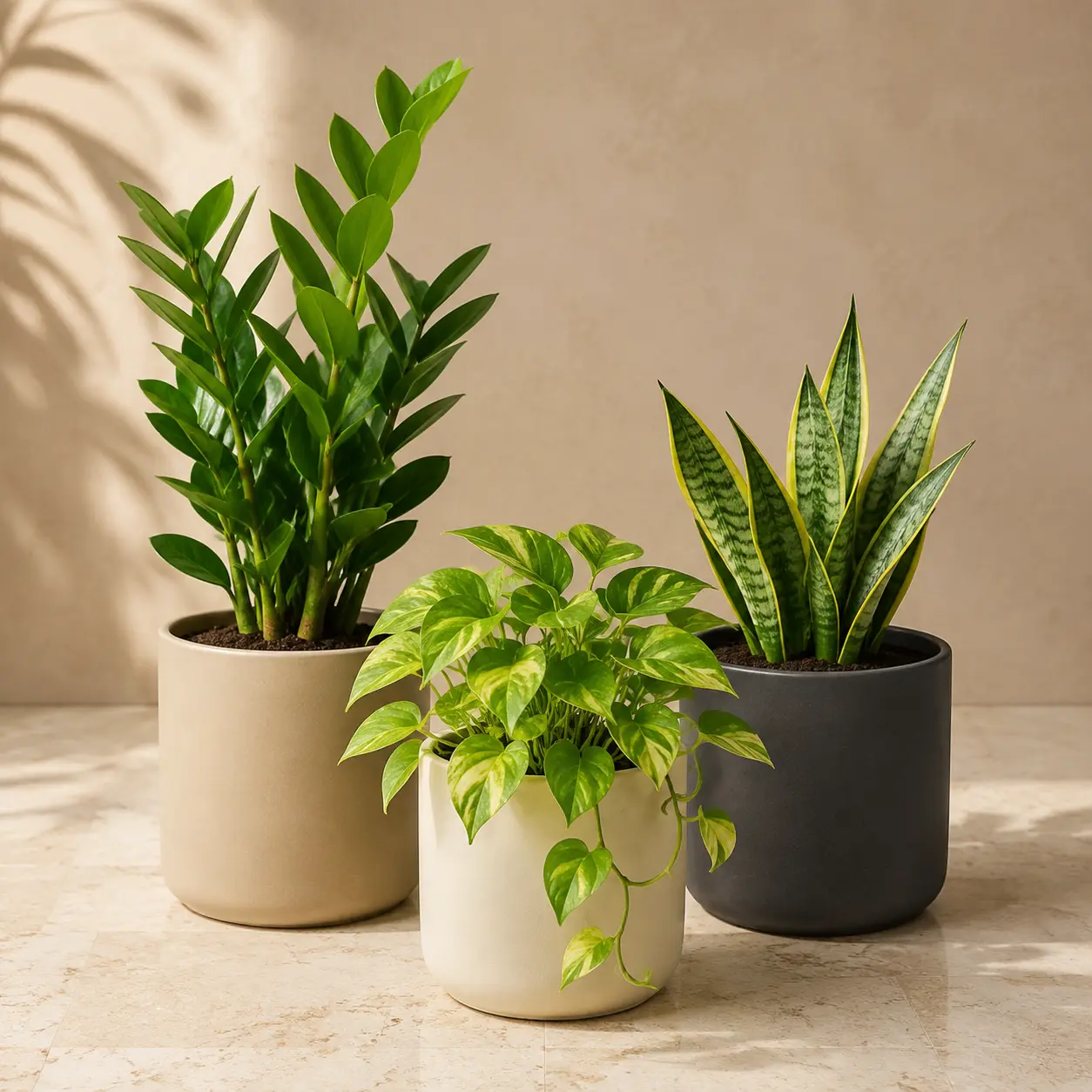 Low Maintenance Plant Trio